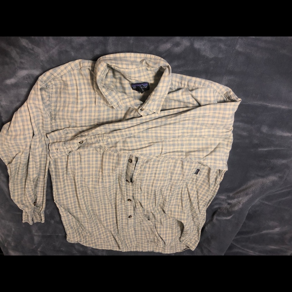 Patagonia Men’s XL LS button down shirt
